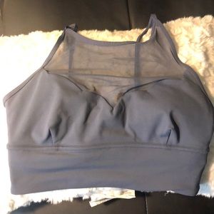 Lululemon dusty gray sportsbra
